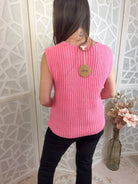 Luxe Ribbed Button - Down Knitted Vest – Sleeveless Layering Cardigan - Bella Blossom Boutique