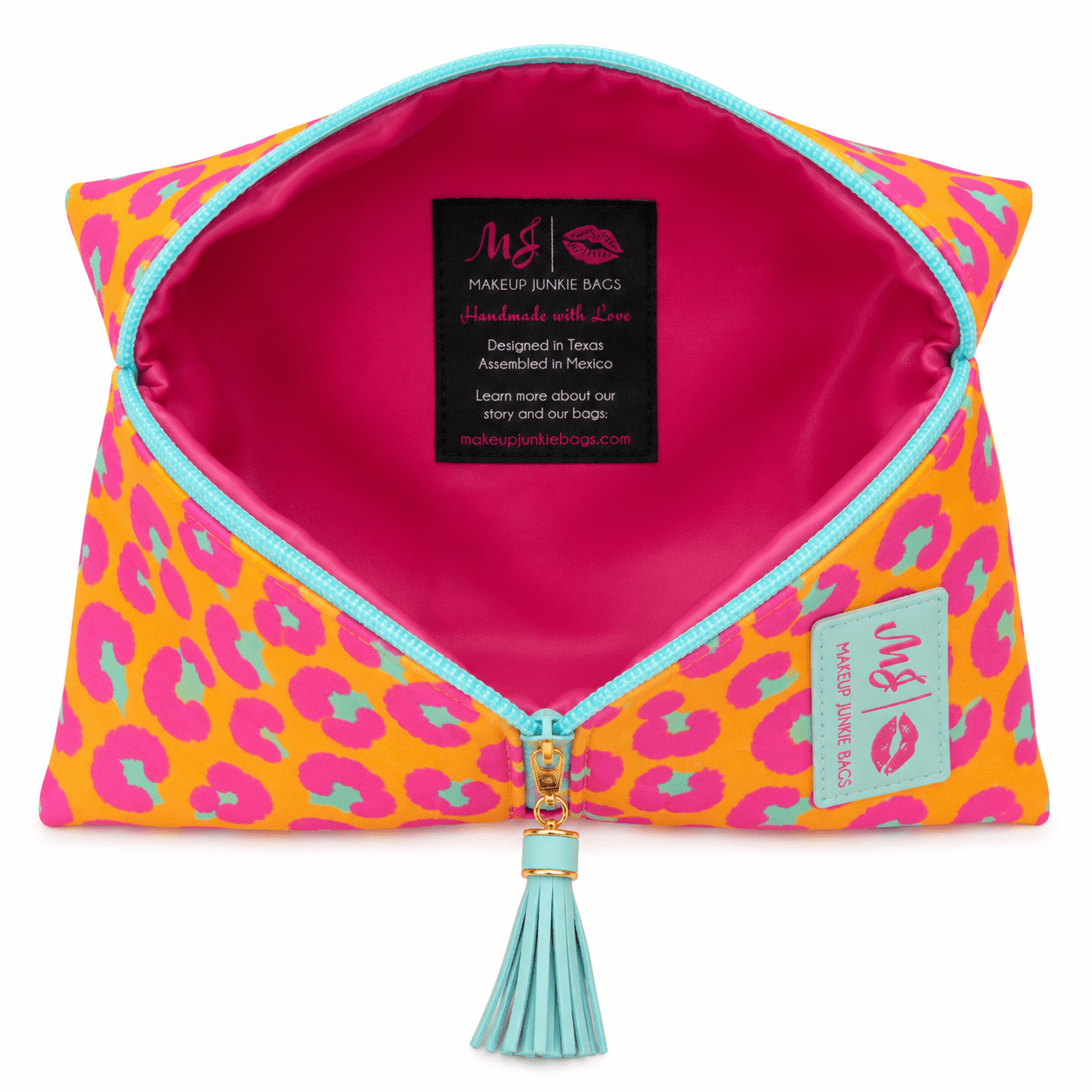 Makeup Junkie Bags: Lay-Flat Travel Cosmetic Case – 4 Small Styles - Bella Blossom Boutique