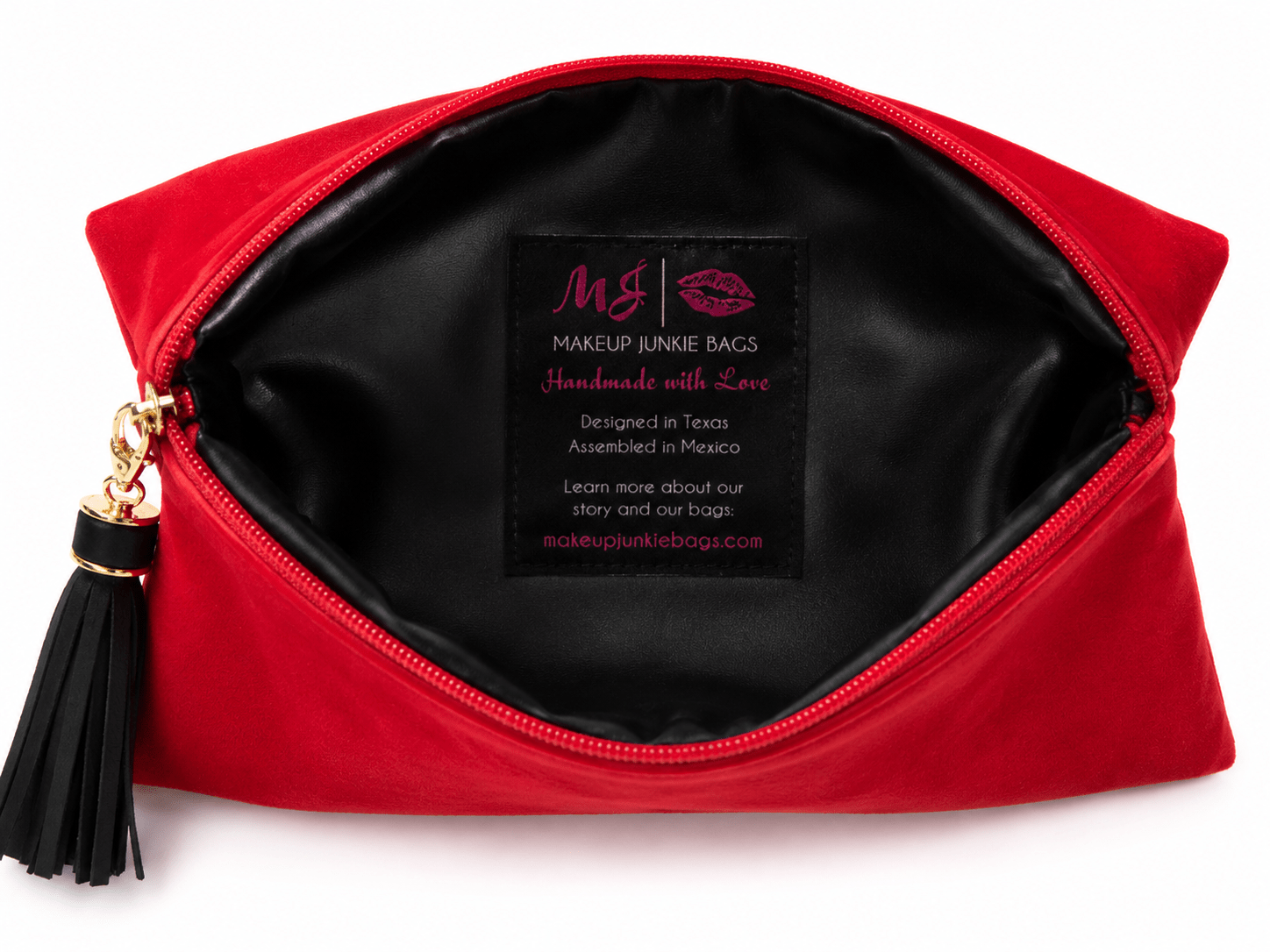 Makeup Junkie Bags: Lay-Flat Travel Cosmetic Case – 4 Small Styles - Bella Blossom Boutique