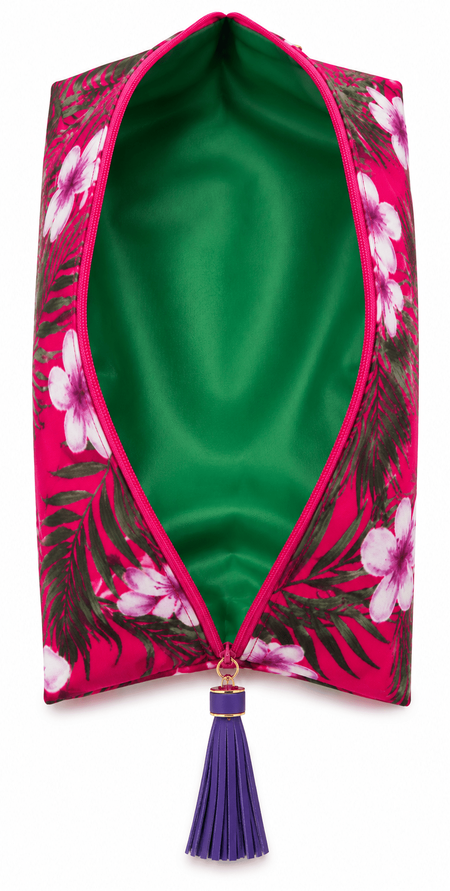 Makeup Junkie Bags: Lay-Flat Travel Cosmetic Case - Large - Bella Blossom Boutique