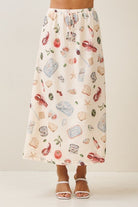 Mediterranean Coastal Seafood Print Matching Set - Bella Blossom Boutique
