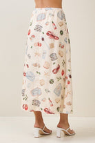 Mediterranean Coastal Seafood Print Matching Set - Bella Blossom Boutique