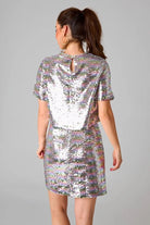 Midnight Glow Iridescent Sequin Two - Piece Set - Bella Blossom Boutique