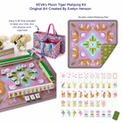 Moon Tiger Luxury American Mahjong Set – Complete Artist-Designed Kit Pre Order - Bella Blossom Boutique