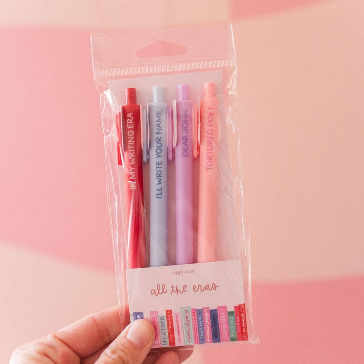 Multicolor Book Tour Pen Set - Bella Blossom Boutique