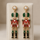 Nutcracker Drop Earrings - Bella Blossom Boutique