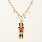 Nutcracker Pendant Pearl Necklace - Bella Blossom Boutique