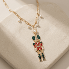 Nutcracker Pendant Pearl Necklace - Bella Blossom Boutique