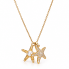 Opal Starfish Ocean Gem Necklace – Coastal Chic Pendant - Bella Blossom Boutique