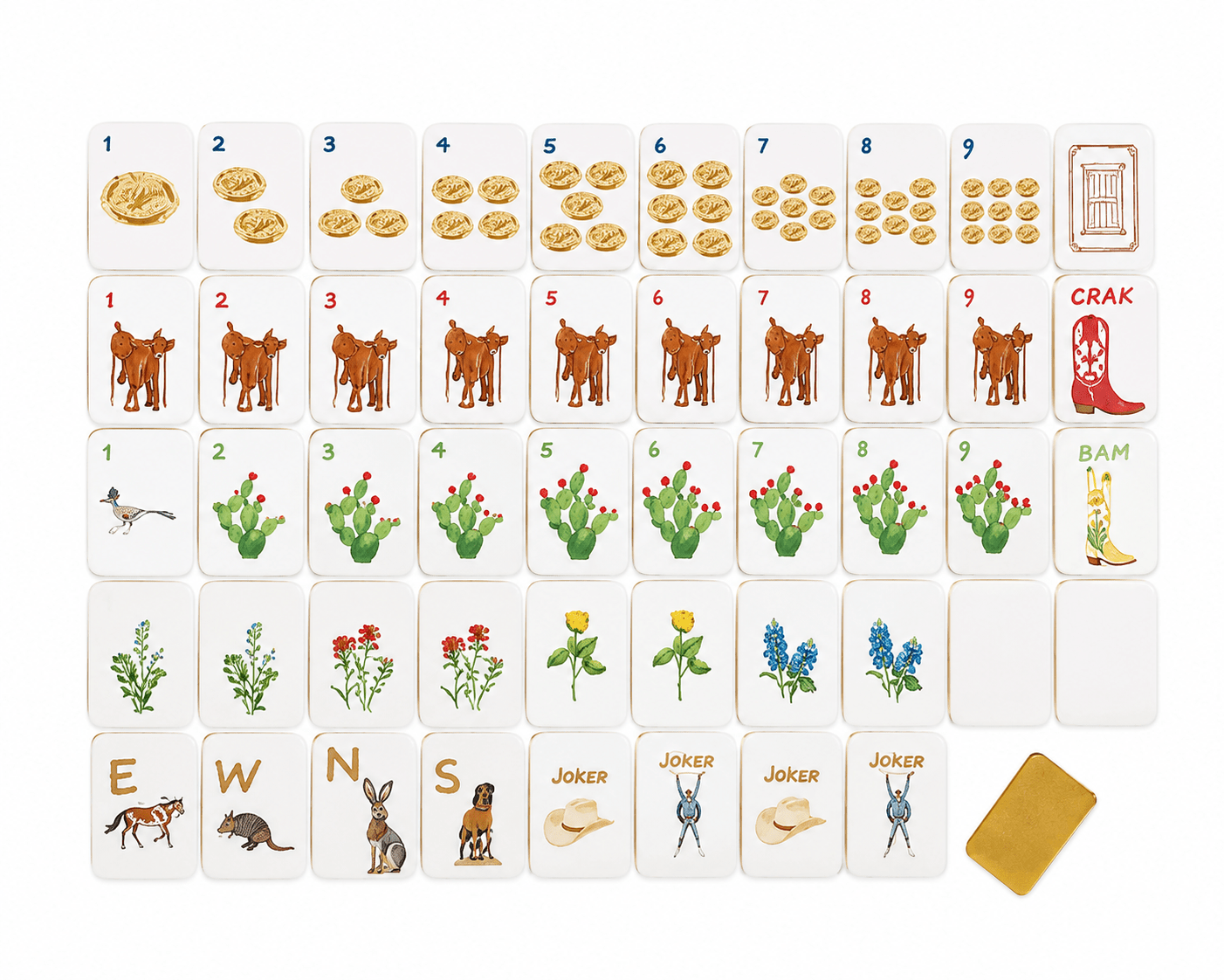 Out West Luxury American Mahjong Set – Artist Edition Pre Order - Bella Blossom Boutique