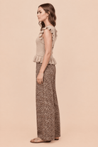 Ruffled Sweater Knit Top - Bella Blossom Boutique