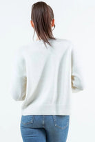 Sea of Lobsters Nautical Knit Sweater – Breathable Cotton - Blend Beachwear - Bella Blossom Boutique
