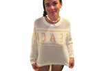 Seaside Breeze Open - Knit Beach Sweater – Lightweight Summer Layer - Bella Blossom Boutique
