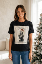 "Shit Santa, I Did My Best" Funny Vintage Christmas Tee - Bella Blossom Boutique