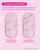 Silver-Infused Mini PRO: Antibacterial MakeUp Eraser for Acne-Prone Skin - Bella Blossom Boutique