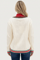 Snowman Patch Cardigan - Bella Blossom Boutique