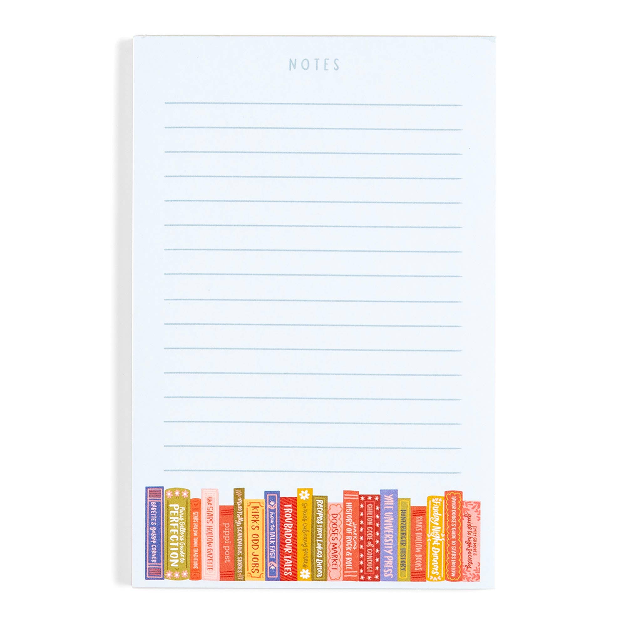 Stars Hollow Bookshelf Notepad - Bella Blossom Boutique