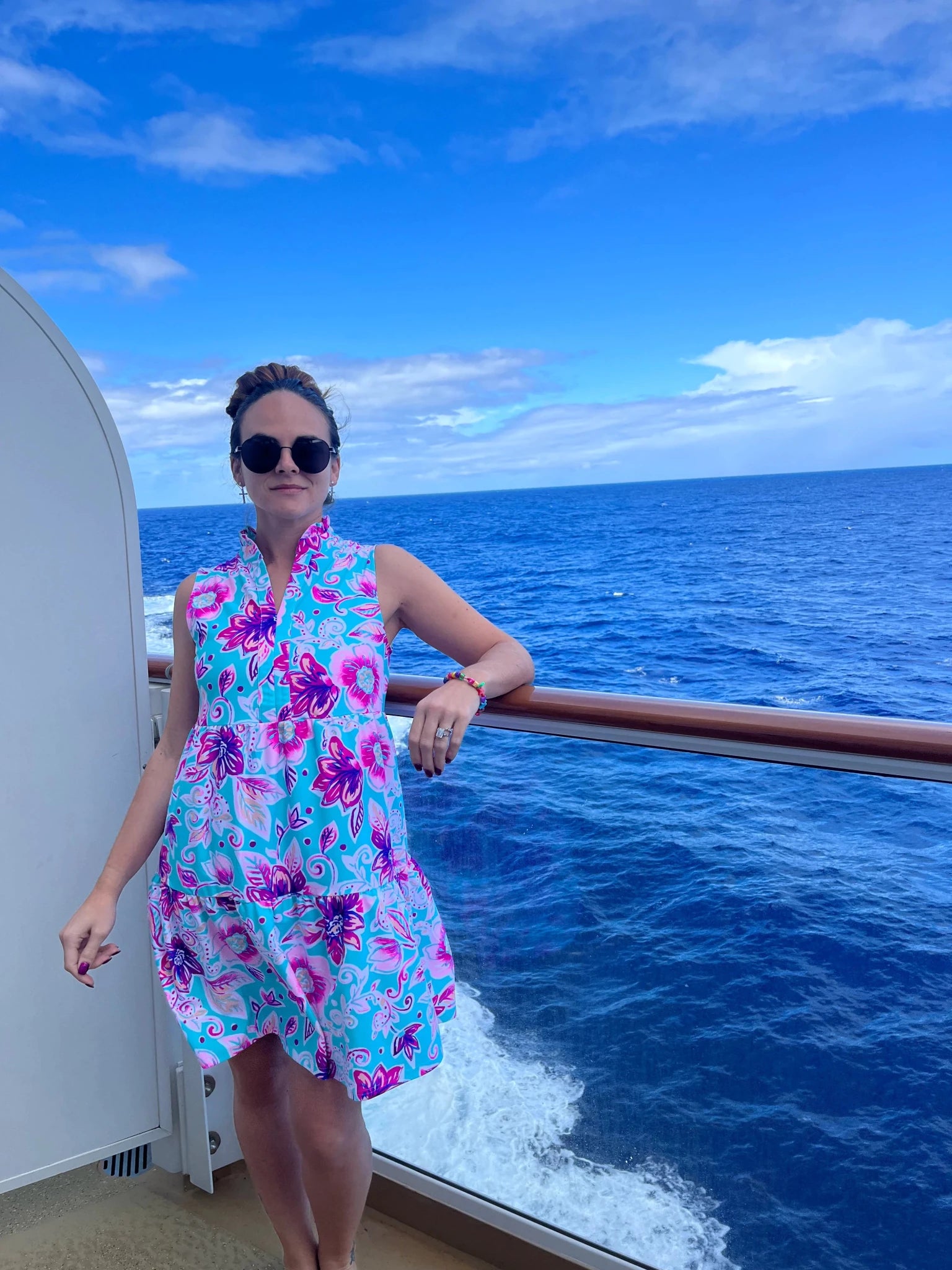 Sun - Safe Tiered Floral Summer Dress – UPF 50+ UV Protection - Bella Blossom Boutique