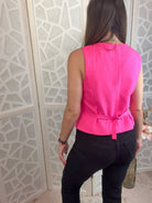 Tailored Button - Down Vest: The Ultimate Versatile Layering Piece - Bella Blossom Boutique
