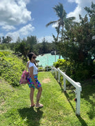 Tropical UPF 50+ Resort Overlap Skort – Chic Sun Protection - Bella Blossom Boutique