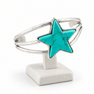 Turquoise Star Natural Stone Bracelet - Bella Blossom Boutique