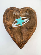 Turquoise Star Natural Stone Bracelet - Bella Blossom Boutique