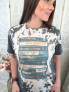 Vintage 80s Rock Cassette Tape Stack Graphic Tee - Bella Blossom Boutique