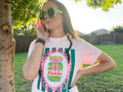 Vintage Coquette Pickle Jar Graphic Tee – Comfort Colors Blossom Pink - Bella Blossom Boutique