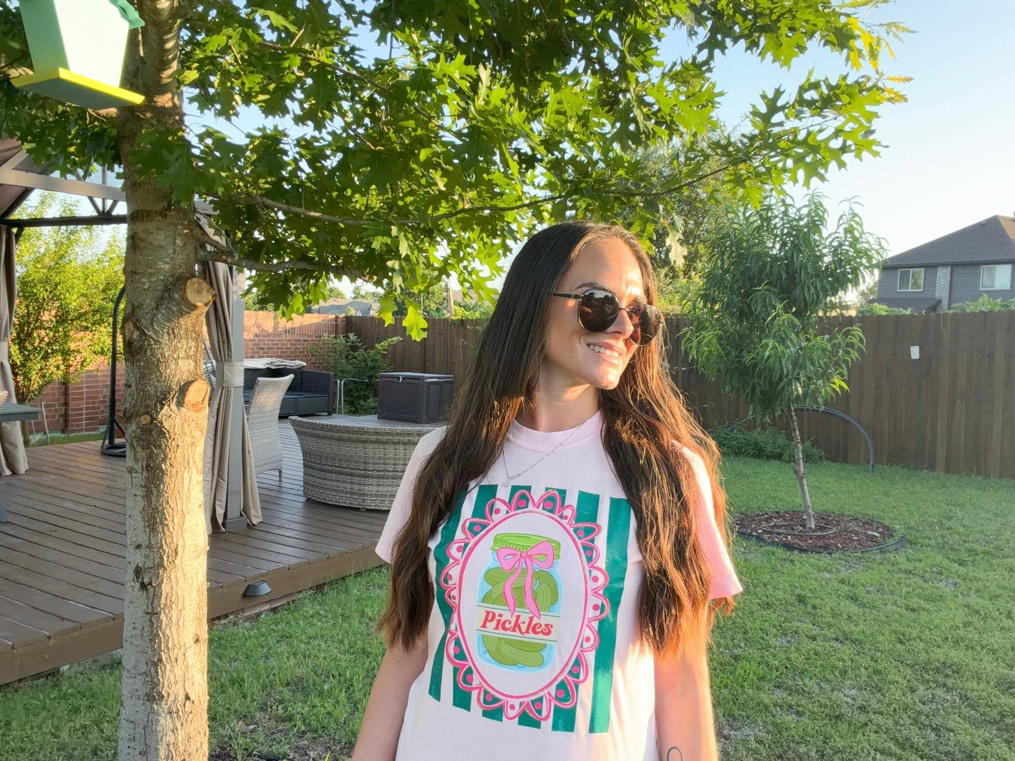 Vintage Coquette Pickle Jar Graphic Tee – Comfort Colors Blossom Pink - Bella Blossom Boutique