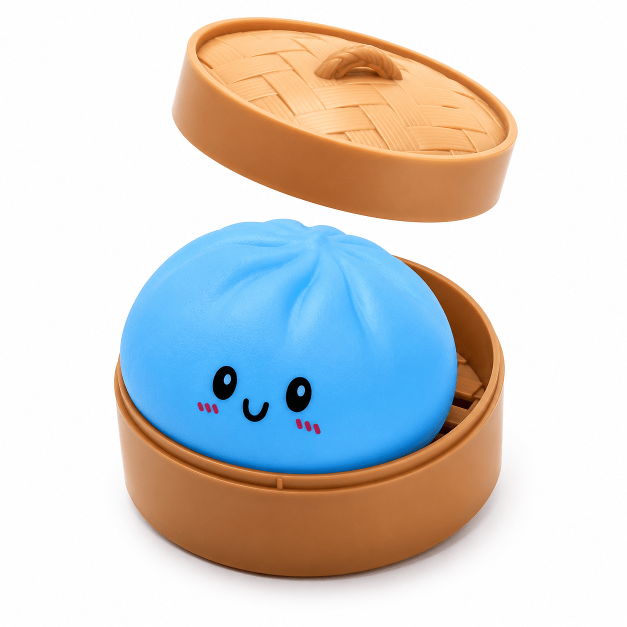 Viral Dumpling Squishy – Ultra-Stretchy Sensory Fidget Toy with Steamer Case - Bella Blossom Boutique
