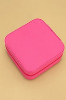 Wanderlust Travel Jewelry Box: Tangle - Free Velvet Organizer - Bella Blossom Boutique