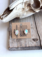Western Bling Glass Stone Stud Earrings - Bella Blossom Boutique