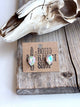 Western Bling Glass Stone Stud Earrings - Bella Blossom Boutique