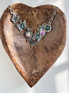 Western Charm Bracelet-Turquoise & Rhinestone - Bella Blossom Boutique