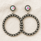 Western Concho Berry Earrings - Bella Blossom Boutique