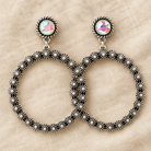 Western Concho Berry Earrings - Bella Blossom Boutique