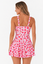 Wild Leopard Skirted Swim Dress – Fierce Slimming Coverage - Bella Blossom Boutique