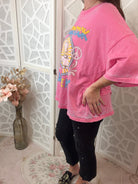 Woodstock Vintage Oversized Graphic Tee – Retro Peace & Music T-Shirt - Bella Blossom Boutique