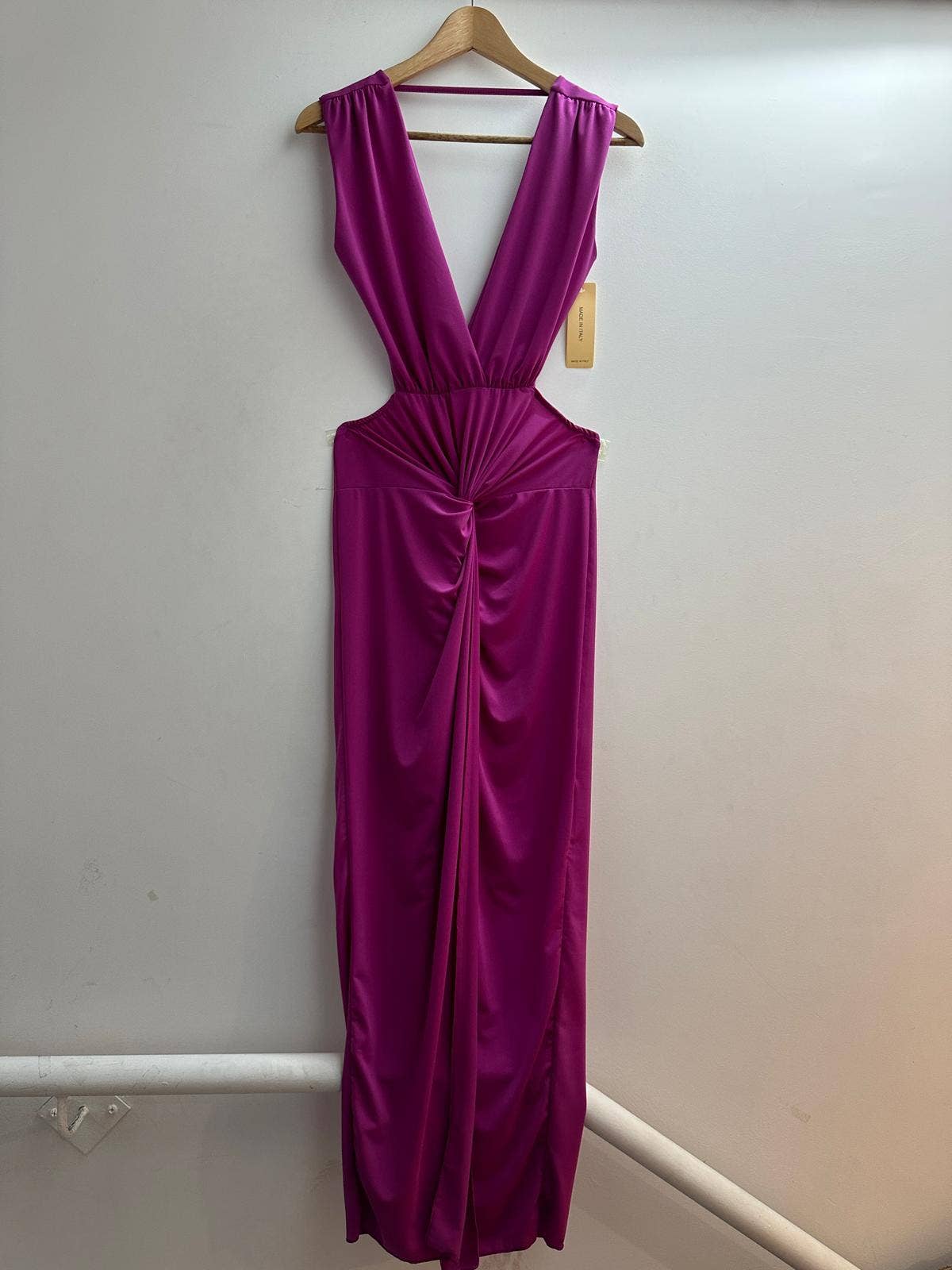 YAS Girl French Open - Back Maxi Dress – Elegant One - Size Formal Gown - Bella Blossom Boutique