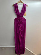 YAS Girl French Open - Back Maxi Dress – Elegant One - Size Formal Gown - Bella Blossom Boutique