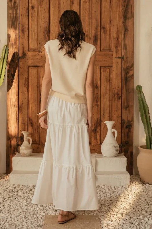 Zesty Citrus Sleeveless Knit Vest – Fresh Lemons Top - Bella Blossom Boutique
